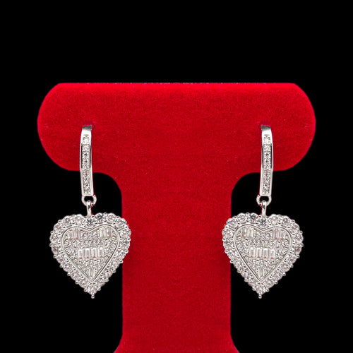 Heart Earrings | Sterling Silver