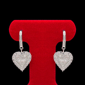 Heart Earrings | Sterling Silver