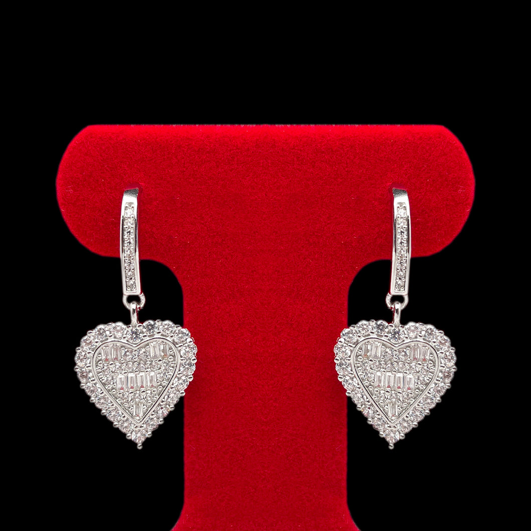 Heart Earrings | Sterling Silver